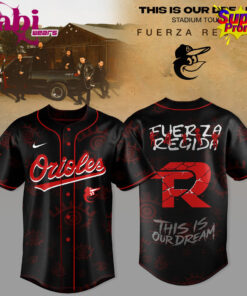 Baltimore Orioles x Fuerza Regida This Is Our Dream Stadium Tour 2026 Baseball Jersey