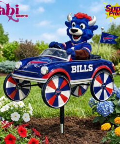 Buffalo Bills Billy Buffalo Garden Wind Spinner