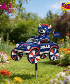 Buffalo Bills Billy Buffalo Garden Wind Spinner