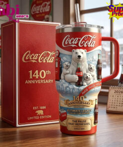 Coca-Cola 140th Anniversary Polar Bear Tumbler