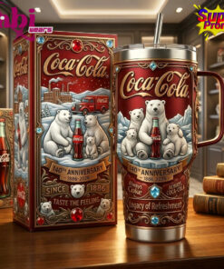 Coca Cola 140th Anniversary Polar Bear Tumbler 3.jpg