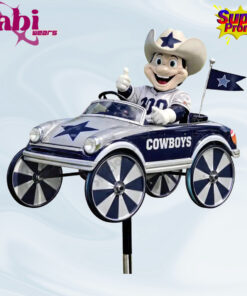Dallas Cowboys Rowdy Mascot Wind Spinner
