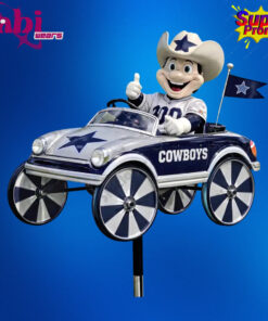 Dallas Cowboys Rowdy Mascot Wind Spinner