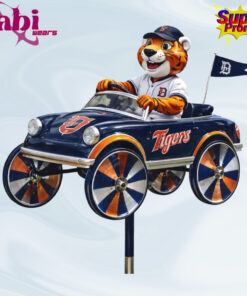 Detroit Tigers Paws Mascot Wind Spinner
