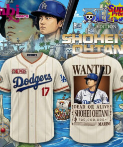 Dodgers x Ohtani Bounty Hunter Crossover Baseball Jersey 3.jpg