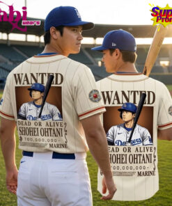 Dodgers x Ohtani Bounty Hunter Crossover Baseball Jersey 4.jpg