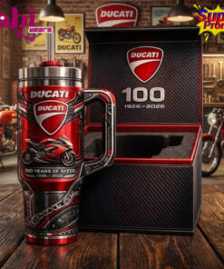 Ducati 100th Years of Speed 1962-2026 Tumbler