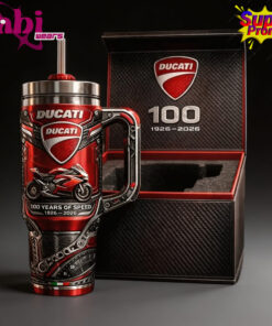 Ducati 100th Years of Speed 1962-2026 Tumbler