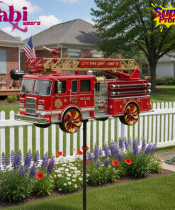 Fire Truck Wind Spinner