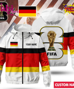 Germany WC 2026 Custom Windbreaker Jacket