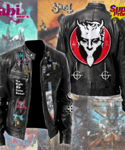 Ghost Band Special Leather Jacket