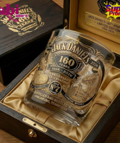 Jack Daniel’s 160th Anniversary Whiskey Glass