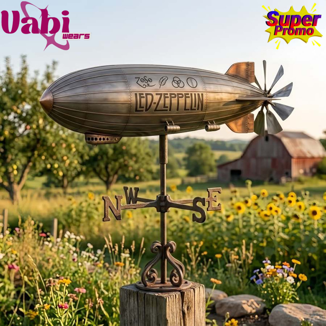 Led Zeppelin Blimp Wind Spinner Led Zeppelin Blimp Wind Spinner