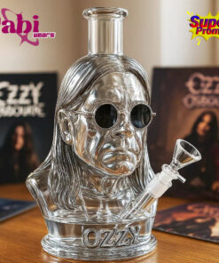 Ozzy Osbourne “Prince of Darkness” Glass Bong