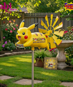 Pikachu Pokémon 30th Anniversary Garden Wind Spinner
