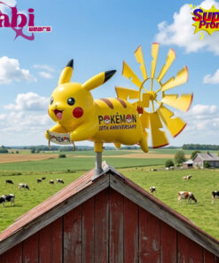 Pikachu Pokémon 30th Anniversary Garden Wind Spinner
