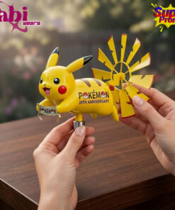 Pikachu Pokemon 30th Anniversary Garden Wind Spinner 3.jpg