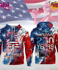 Pink Panther Celebrating America 250 Years Hoodie