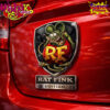 Rat Fink x Coca-Cola Car Name Badge