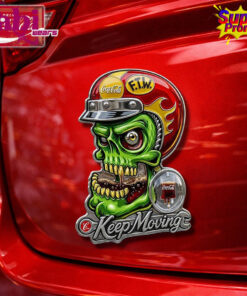 Rat Fink x Coca-Cola Car Name Badge