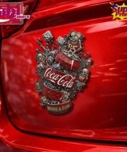 Rat Fink x Coca-Cola Car Name Badge