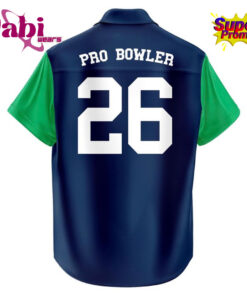 Seattle Seahawks Microcell Bowling Hawaiian Shirt