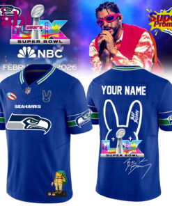 Seattle Seahawks x Bad Bunny Super Bowl Special Football Jersey 3.jpg