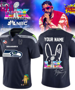 Seattle Seahawks x Bad Bunny Super Bowl Special Football Jersey 4.jpg