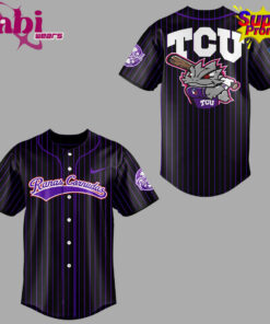 TCU Horned Frogs Ranas Cornudas Baseball Jersey