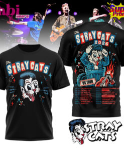 The Stray Cats 2026 Tour Special Tee