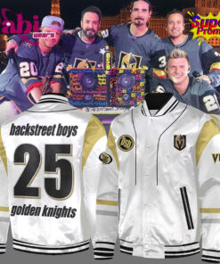 Vegas Golden Knights x Backstreet Boys Bomber Jacket