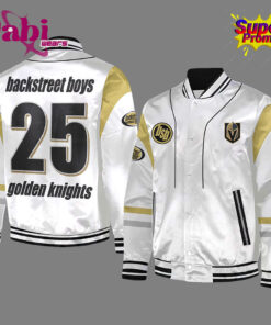 Vegas Golden Knights x Backstreet Boys Bomber Jacket