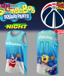 Washington Wizards x SpongeBob SquarePants Night Basketball Jersey