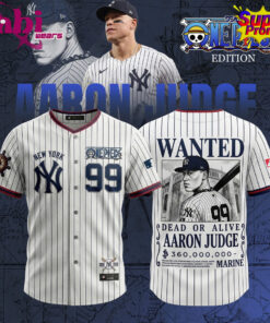 Yankees x Judge Bounty Hunter Crossover Baseball Jersey