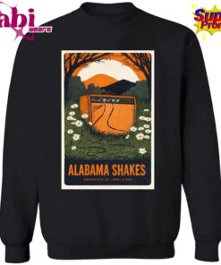 Alabama Shakes ExploreAsheville.com Arena Apr 17 2026 Event Poster T-Shirt