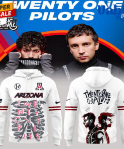 Arizona Wildcats x Twenty One Pilots 2026 NCAA March Madness Music Festival Special Hoodie