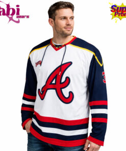 Atlanta Braves Drake Baldwin 2026 Hockey Jersey