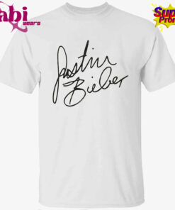 Billie Eilish Wearing Justin Bieber T-Shirt