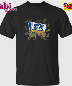 Buffalo Hockey Wagon We’re Back Signature T-Shirt