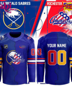 Buffalo Sabres Rochester Americans Mashup Night 2026 Hockey Jersey