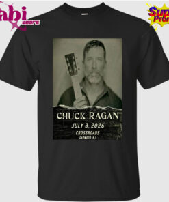 Chuck Ragan Crossroads July 3 2026 Garwood, NJ Concert Poster T-Shirt