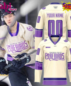 Coachella Valley Firebirds Night of Hockey Fight Cancer 2026 Jersey