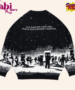 Cool Shirtz Merch Very Cool x Minecraft Sweater Monsters Nearby Sweater
