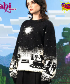 Cool Shirtz Merch Very Cool x Minecraft Sweater Monsters Nearby Sweater
