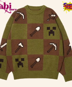 Cool Shirtz Merch Very Cool x Minecraft Sweater Tools of Trade Sweater