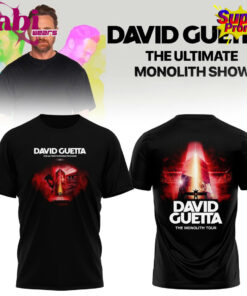 David Guetta The Ultimate Monolith Show Tour 2026 Tee