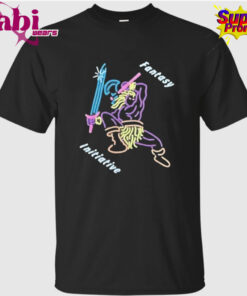 Fantasy Initiative Slash Puff Print T-Shirt