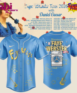 Faye Webster Tour 2026 Baseball Jersey