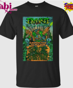 Frankie and the Witch Fingers Tour Europe & UK July and Aug 2026 Poster T-Shirt