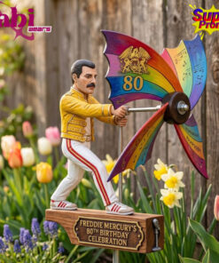 Freddie Mercury 80th Anniversary Garden Wind Spinner